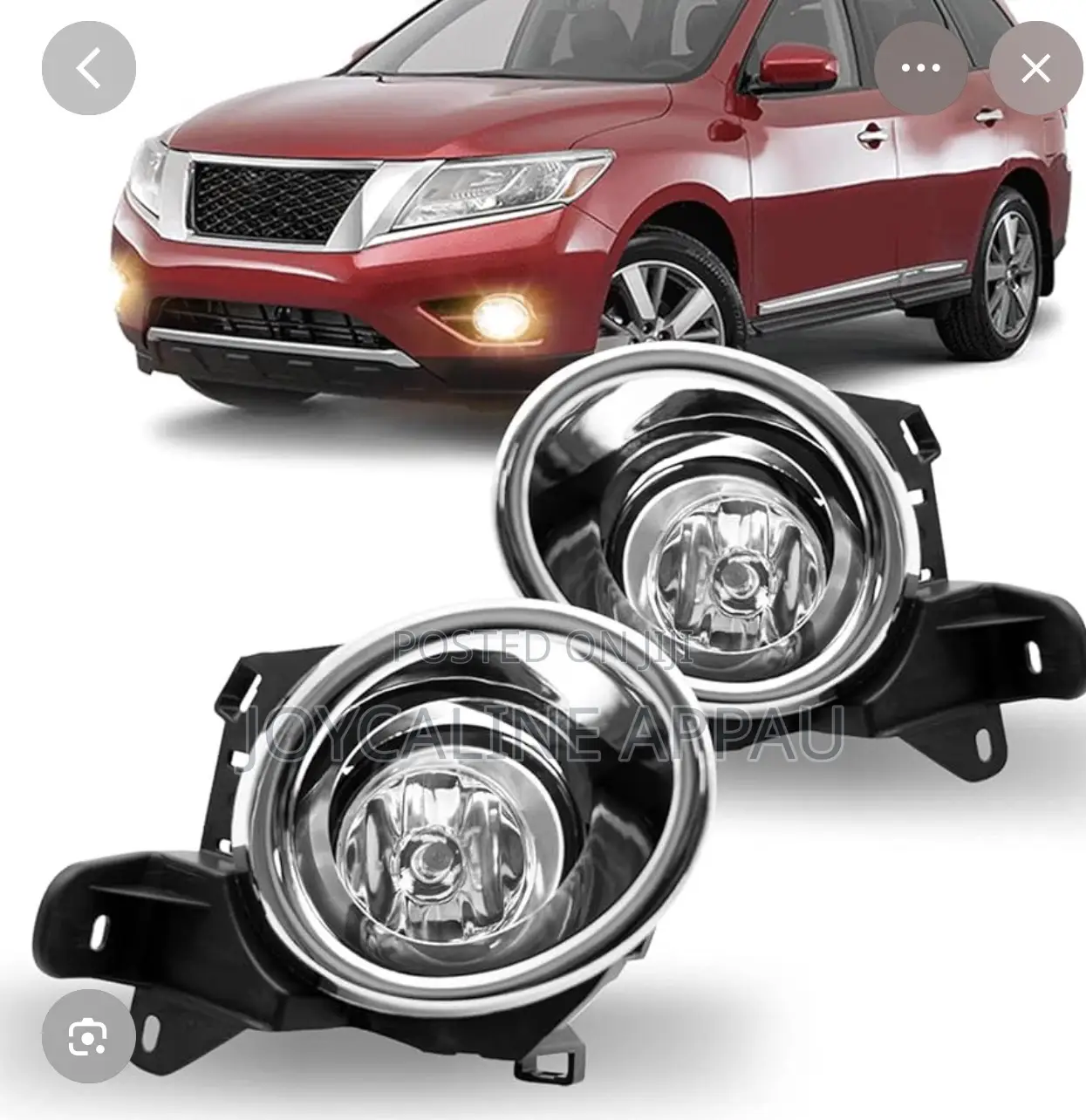 Nissan Pathfinder 2015 Fog Light and Cover With Bulbs,Locker Cable
