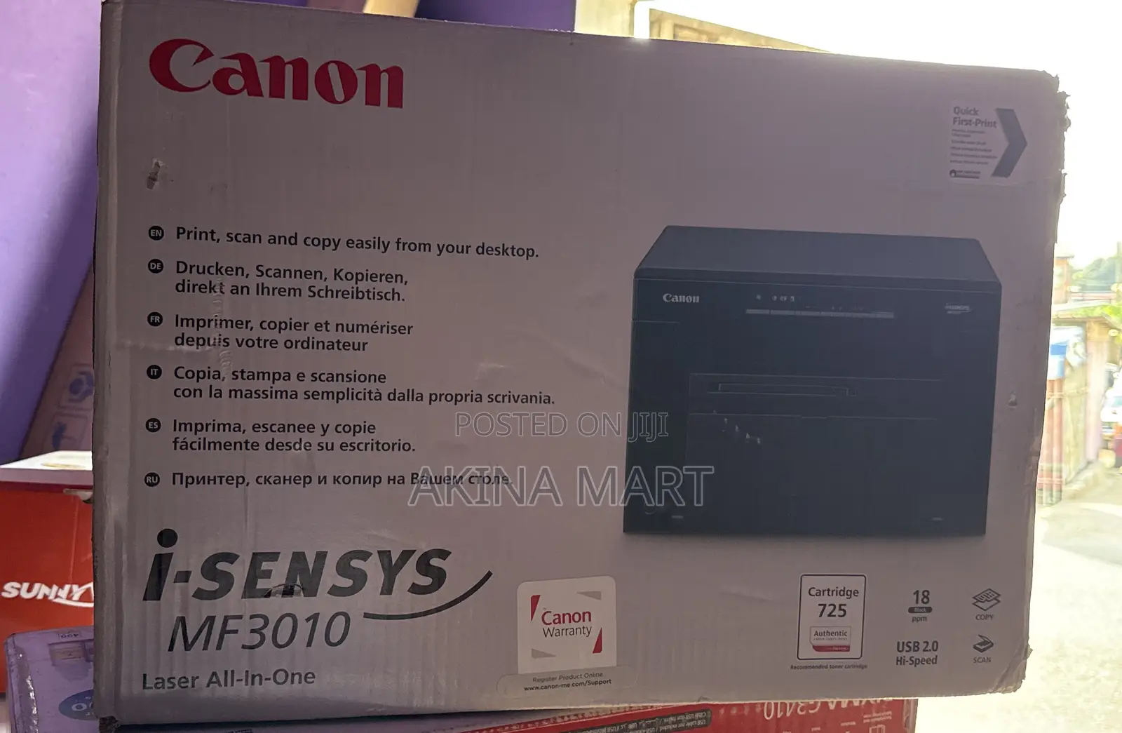 Canon Isensys Printer Mf3010