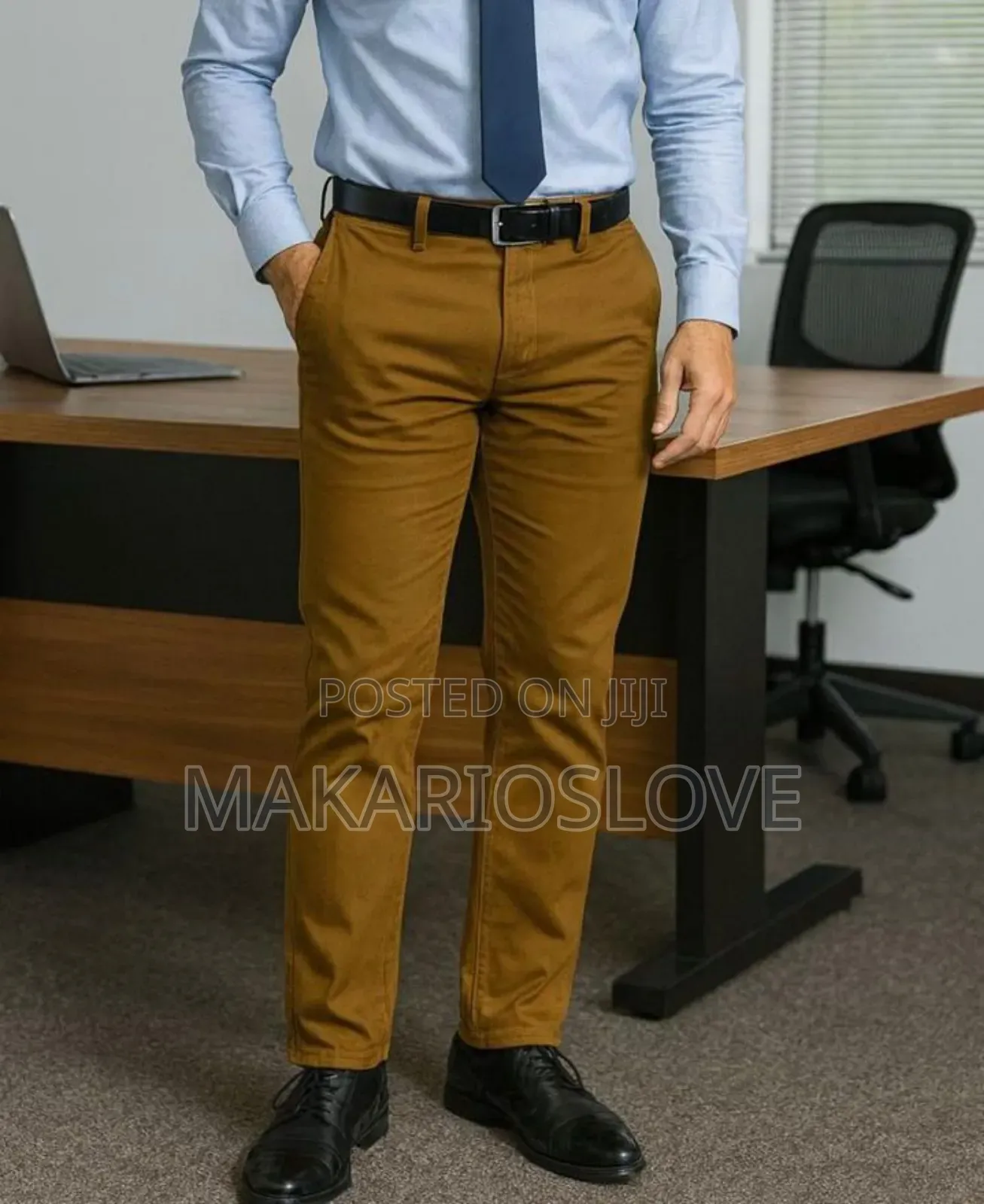 Non Stretchy Quality Khaki