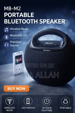 Maxbest Mb-M2 Portable Boombox. ( Super Beats )