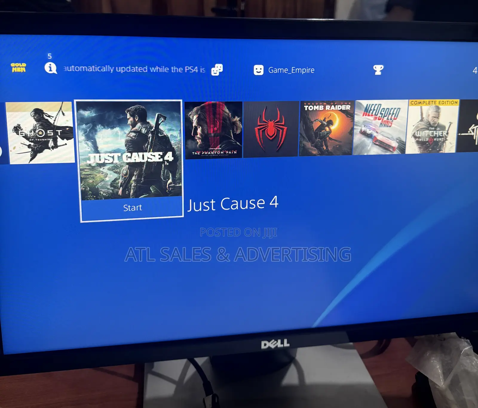 4 Ps4 Games (Offline / Jailbreak)