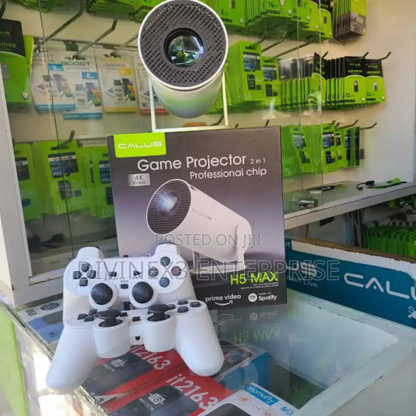 Calus H5max Smart Android 11 Portable Game Projector