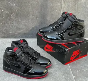Air Jordan 1 Mirror Black/Red High