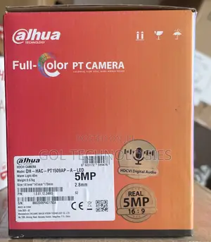 Dahua Full Color Pt Camera 5mp Analog Dh - Hac - Pt1509ap -a - Led