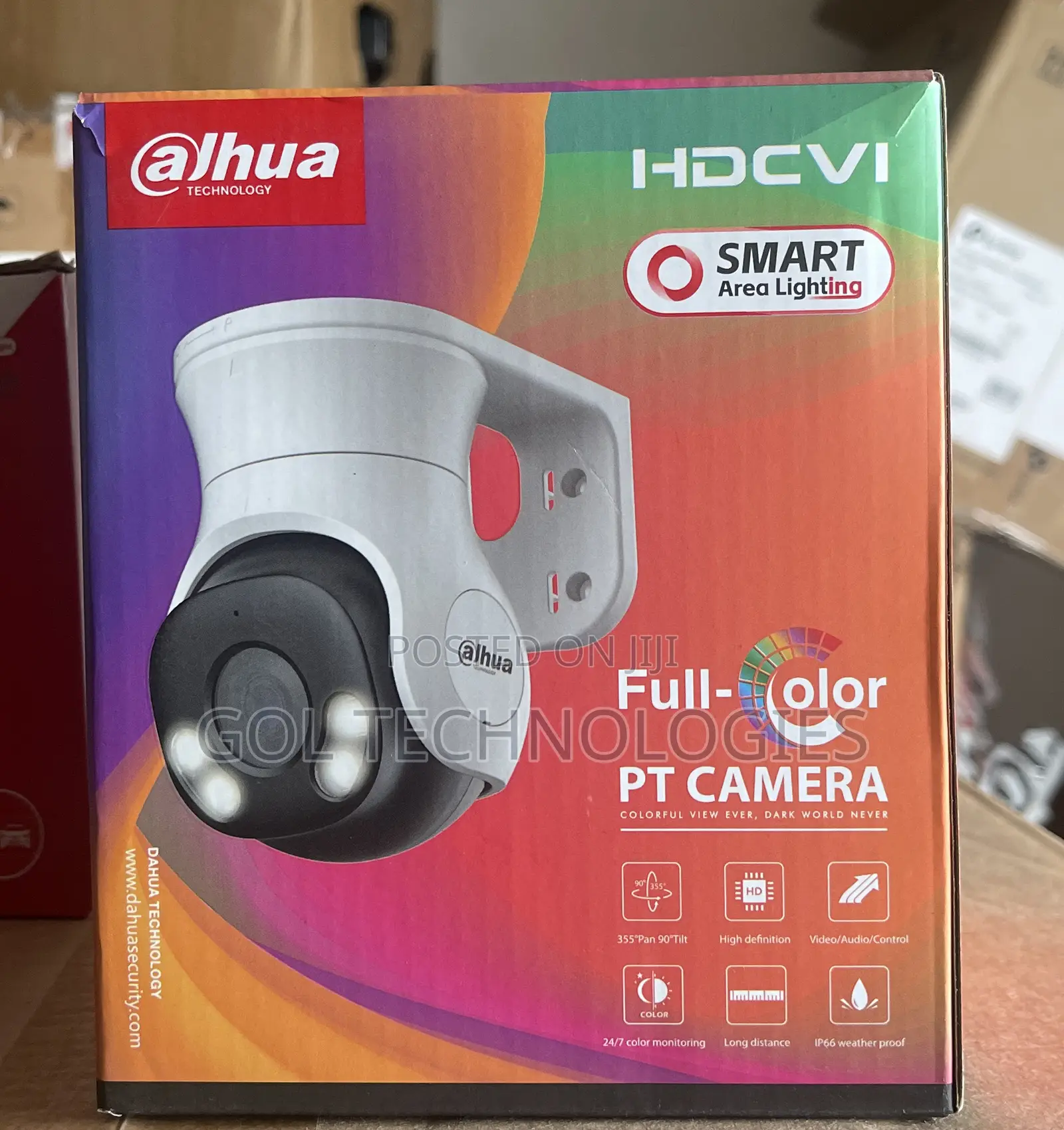 Dahua Full Color Pt Camera 5mp Analog Dh - Hac - Pt1509ap -a - Led