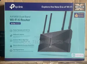 Tp-Link Fast Speed Router Ax1800 Dual Band Wi-Fi 6 Router Archer Ax23