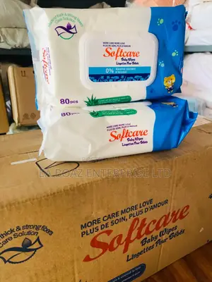 Baby Wipes Alcohol Free Softcare Wipes 80 Single Per Wet