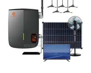 Solar Home Systems With 5 Lights 300wh Lfp Battery 100w Inverter