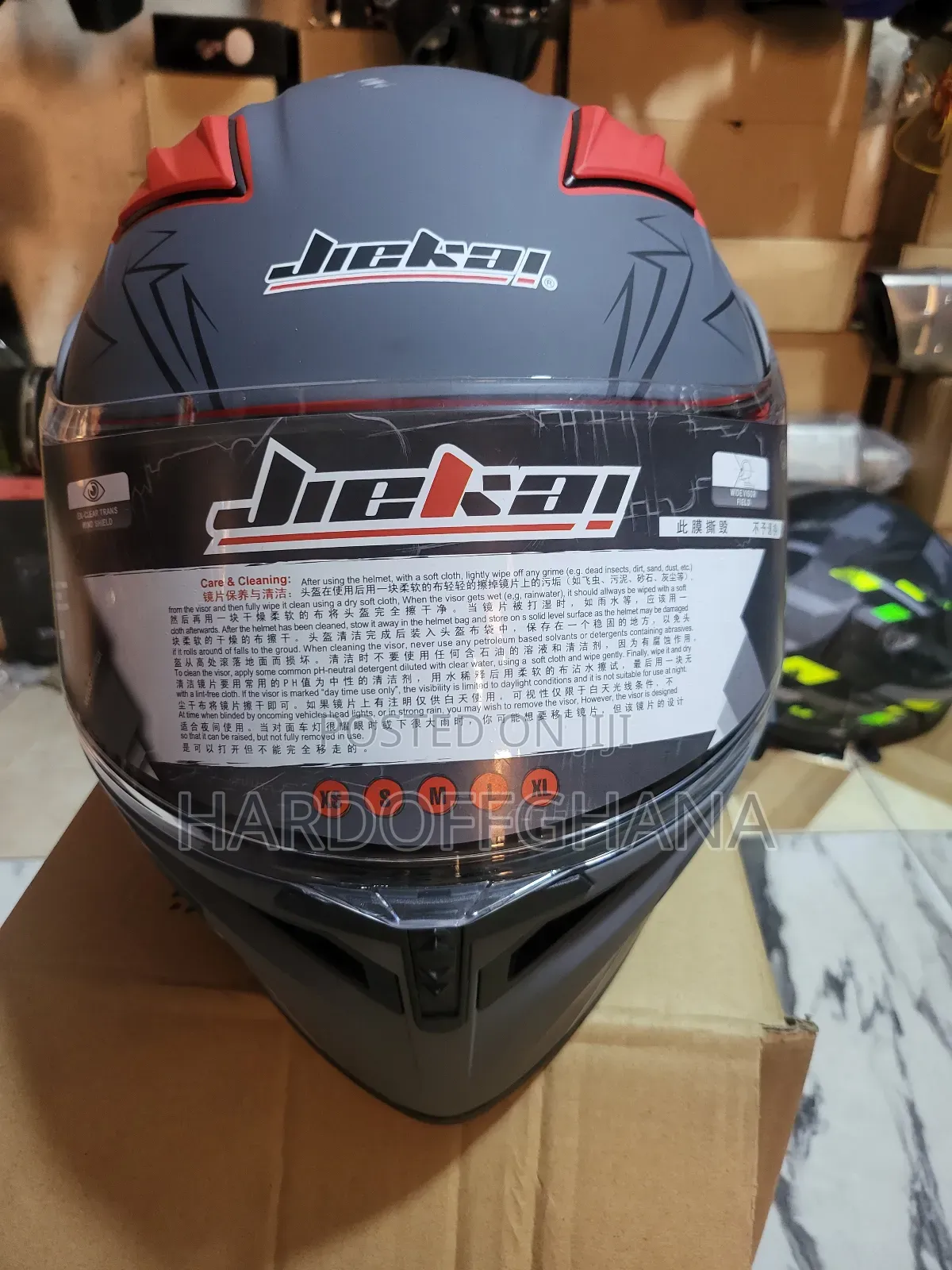 Jeikai Motorcycle Helmet With Bluetooth