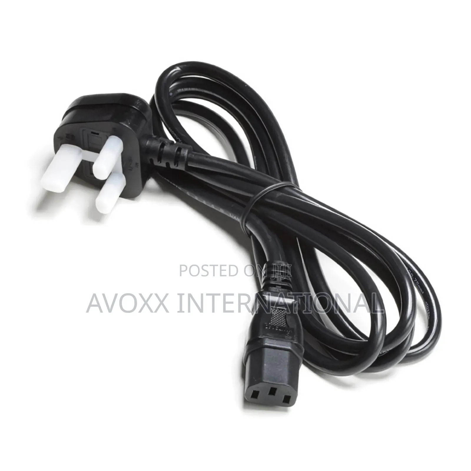 Genuine Power Cord Cable Desktop Computer Monitor -Prong Heavy Duty