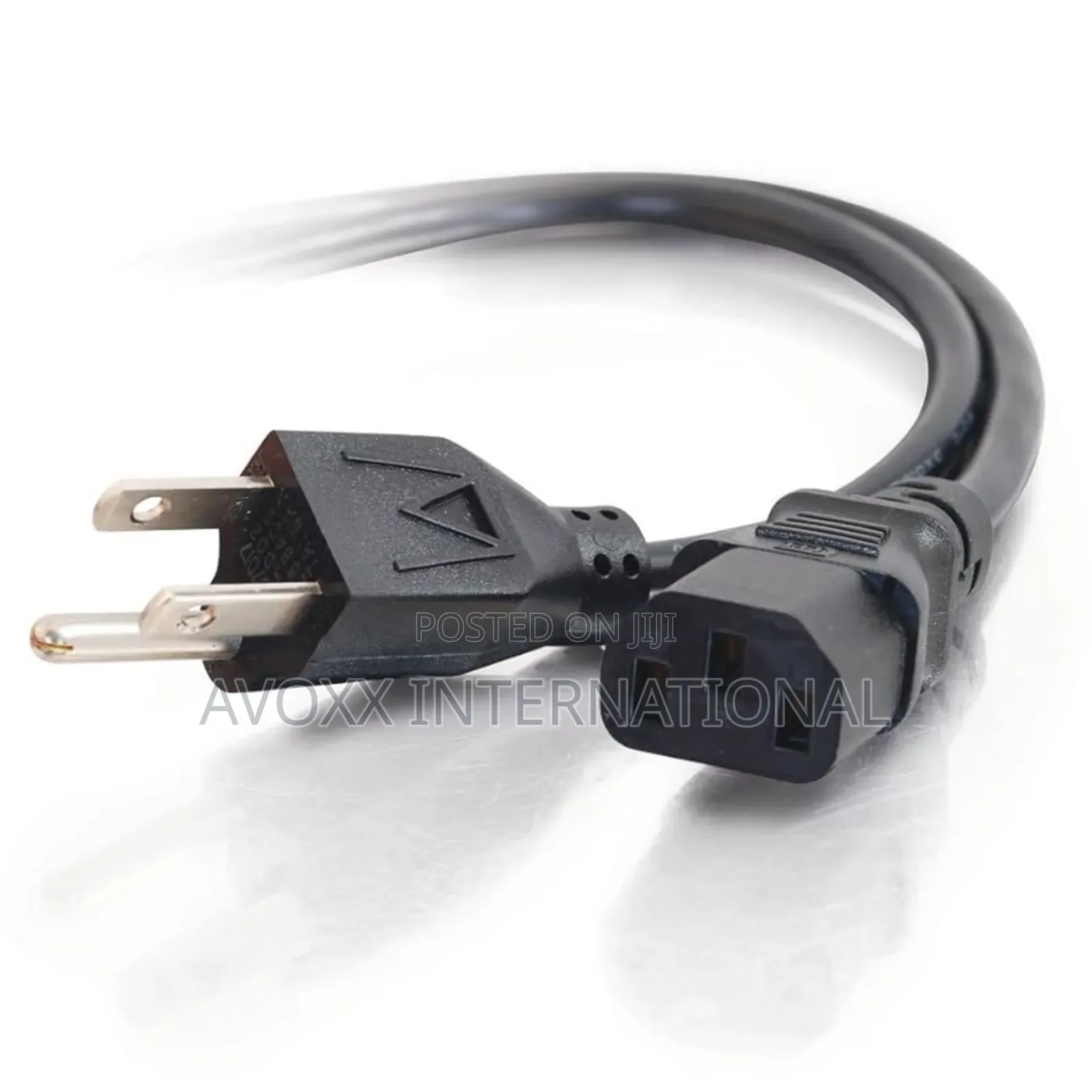 Genuine Power Cord Cable Desktop Computer Monitor -Prong Heavy Duty