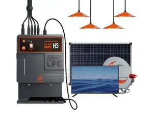 Portable Home Solar Systems 40w Pv, 110wh