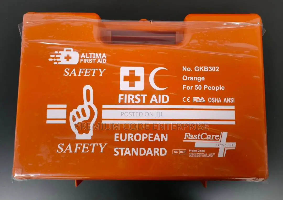 First Aid Box (50 People) – Workplace & Office Emergency Medical Kit