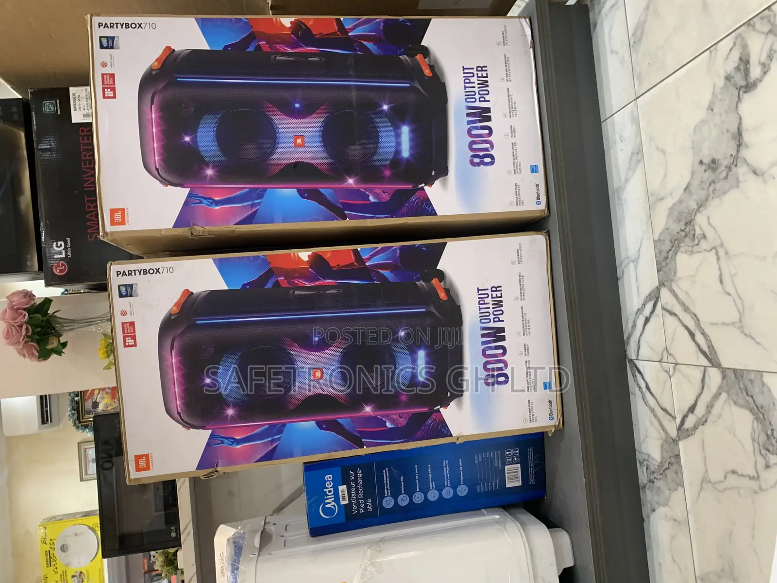 Best Original Fresh in Box Wireless 800 Watts JBL Partybox 710 Speaker