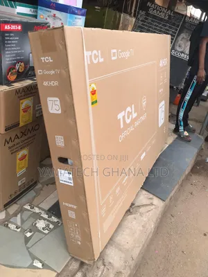 TCL 75inch Google Smart Android 4k TV With Wifi and Bluetooth