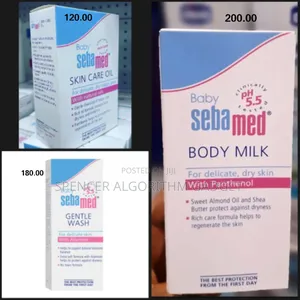Sebamed Baby Body Milk 200ml/ Wash 200ml/ Body Oil 150ml