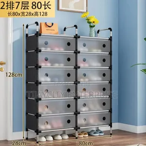 24 Pairs Anti Dust Shoe Rack