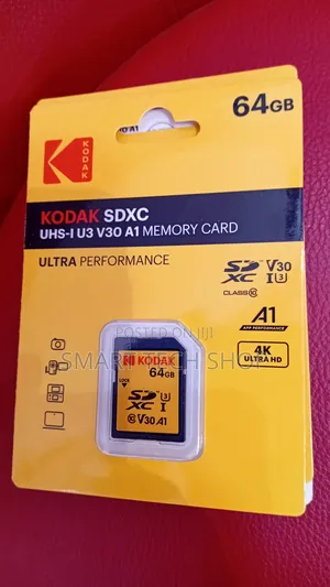 Kodak 128gb Micro SDXC Uhs-1 U3 V30 A1 Ultra Hd Read Up to 90mb/S