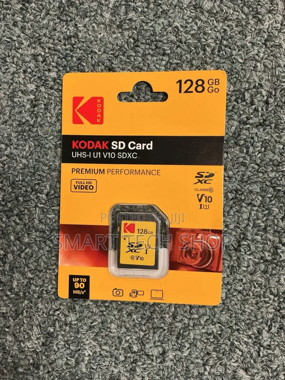 Kodak 128gb Sd Card Full Hd Memory Card With Up to 90mb/S Speed