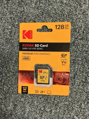 Kodak 128gb Sd Card Full Hd Memory Card With Up to 90mb/S Speed