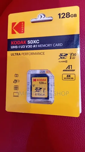 Kodak 128gb Sd Card Full Hd Memory Card With Up to 90mb/S Speed