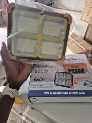 Portable Solar Light With 200w