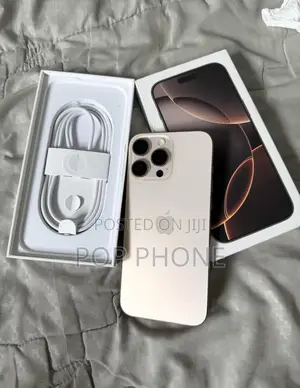 New Apple iPhone 16 Pro Max 256 GB Gold