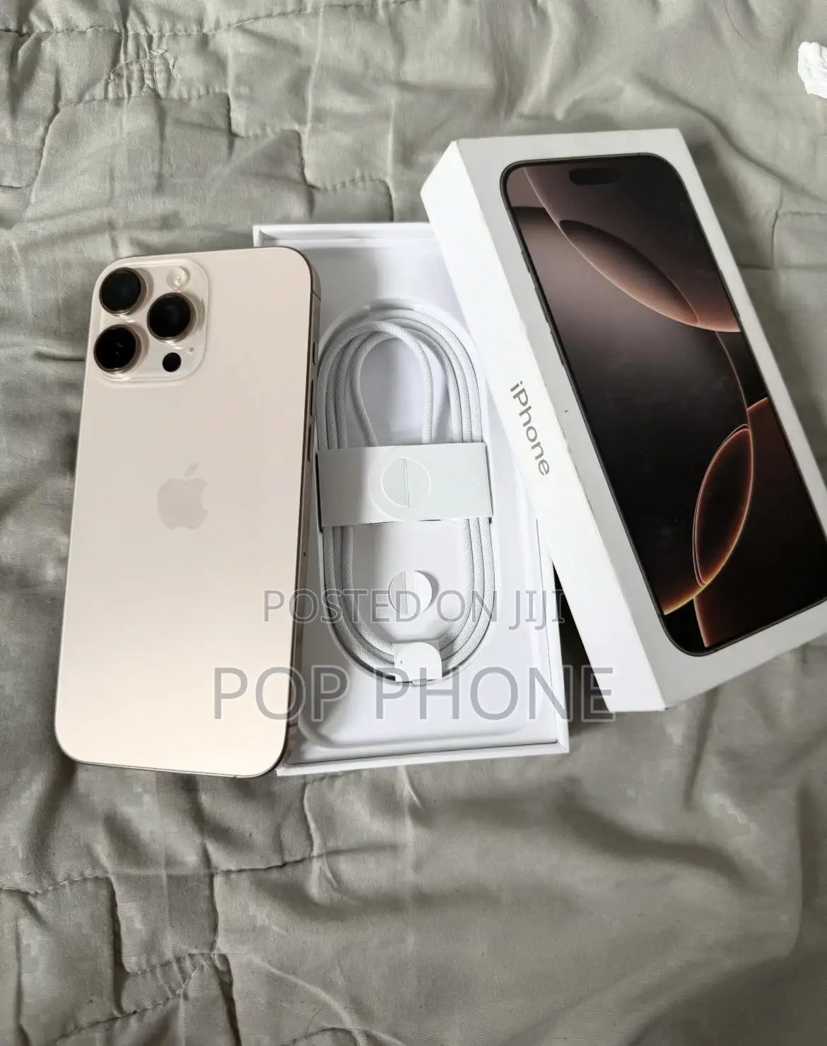 New Apple iPhone 16 Pro Max 256 GB Gold