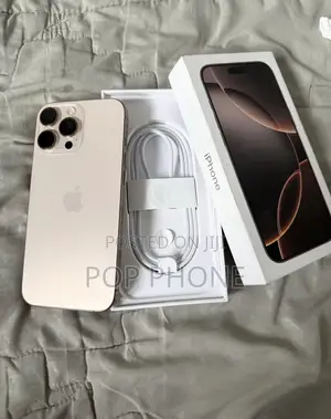 New Apple iPhone 16 Pro Max 256 GB Gold