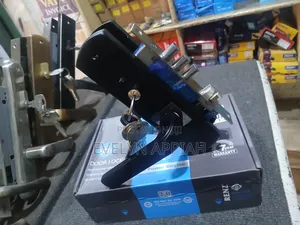 Black Renz Toilet Lock