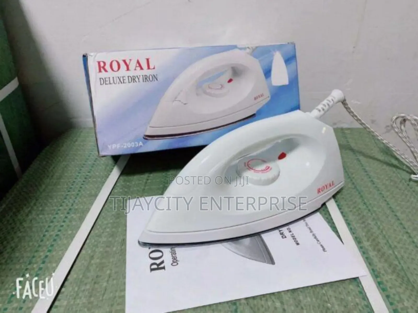 Roal Deluxe Dry Iron