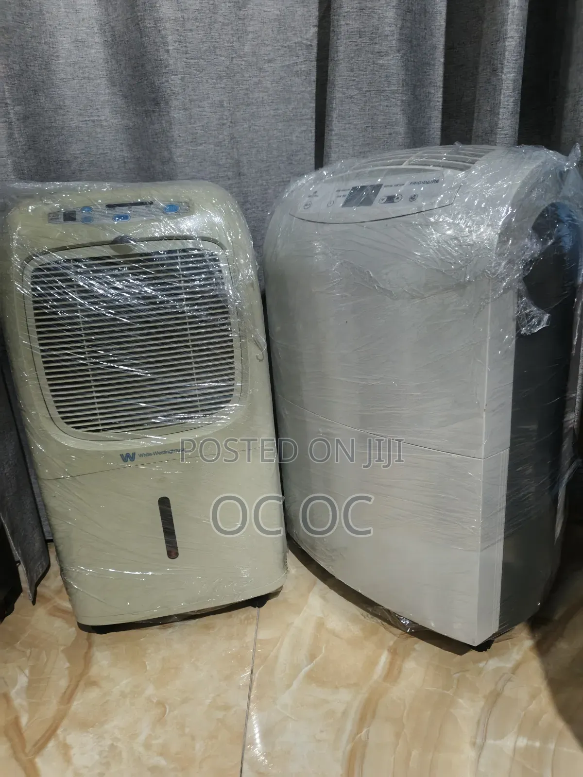 White-Westinghouse Portable Dehumidifier. 220 Volt 50 Hz, (3 in 1)