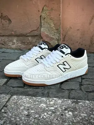 New Balance Numeric 480 Cream White