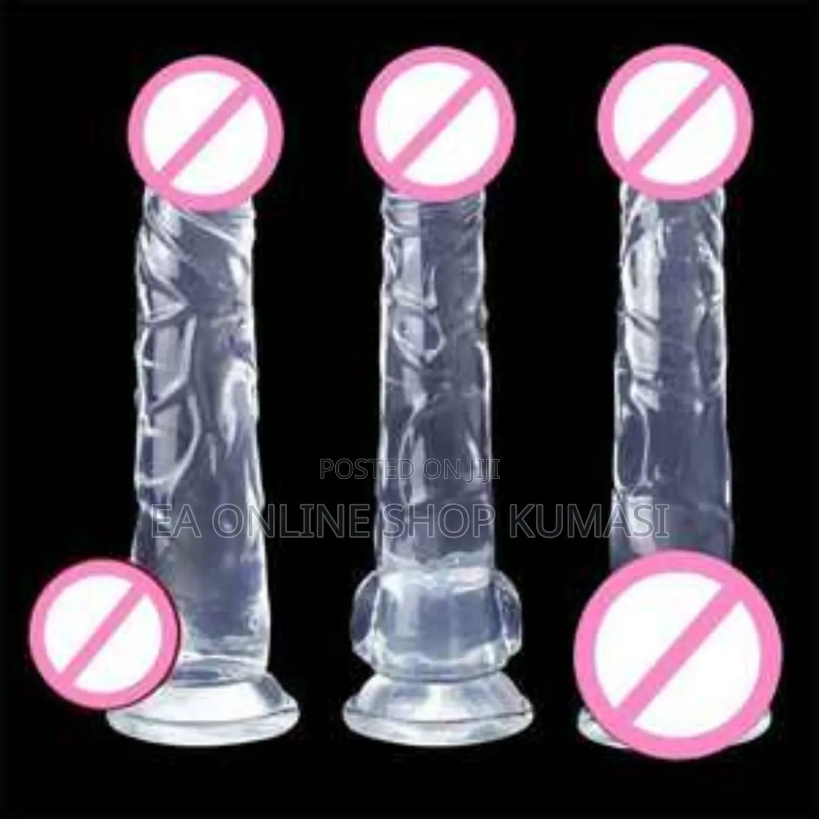 9.4 Inch Clear Vibrator Penis Dildo