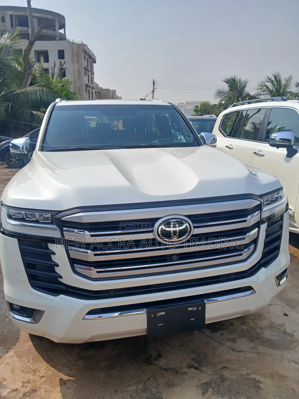 New Toyota Land Cruiser LC300 2024 White