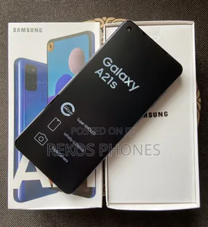 New Samsung Galaxy A21s 128 GB Black