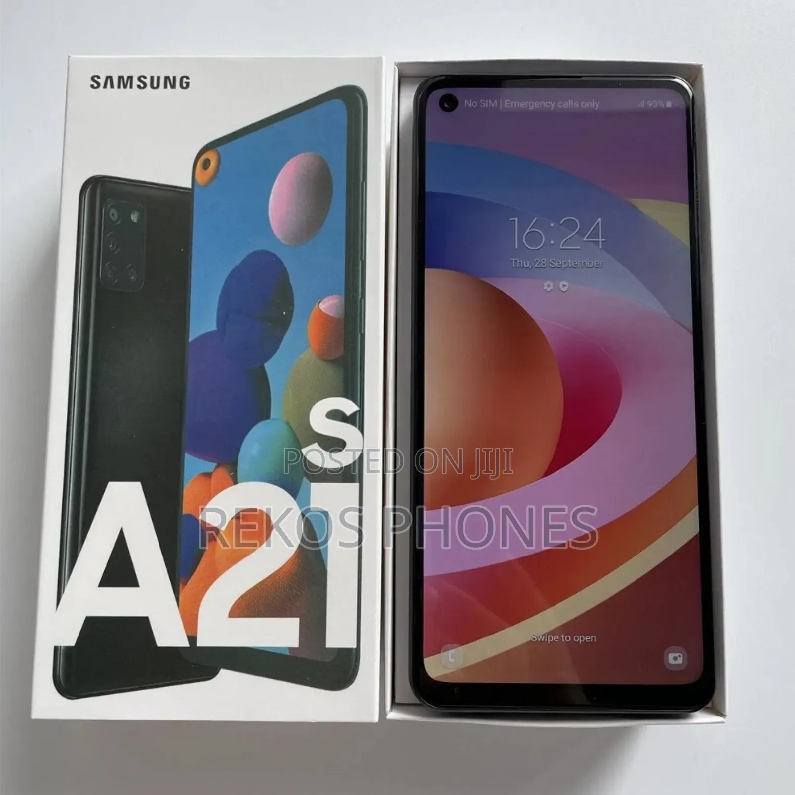 New Samsung Galaxy A21s 128 GB Black