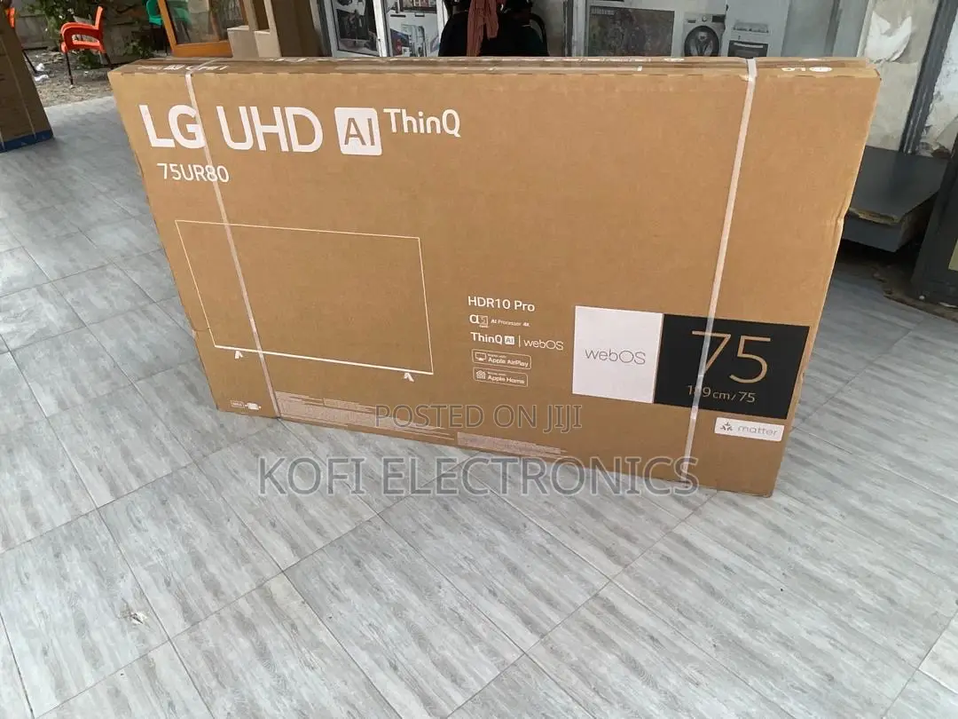Lg Uhd Ai Thinq 75” Smart Tv (75ur80) Massive Display