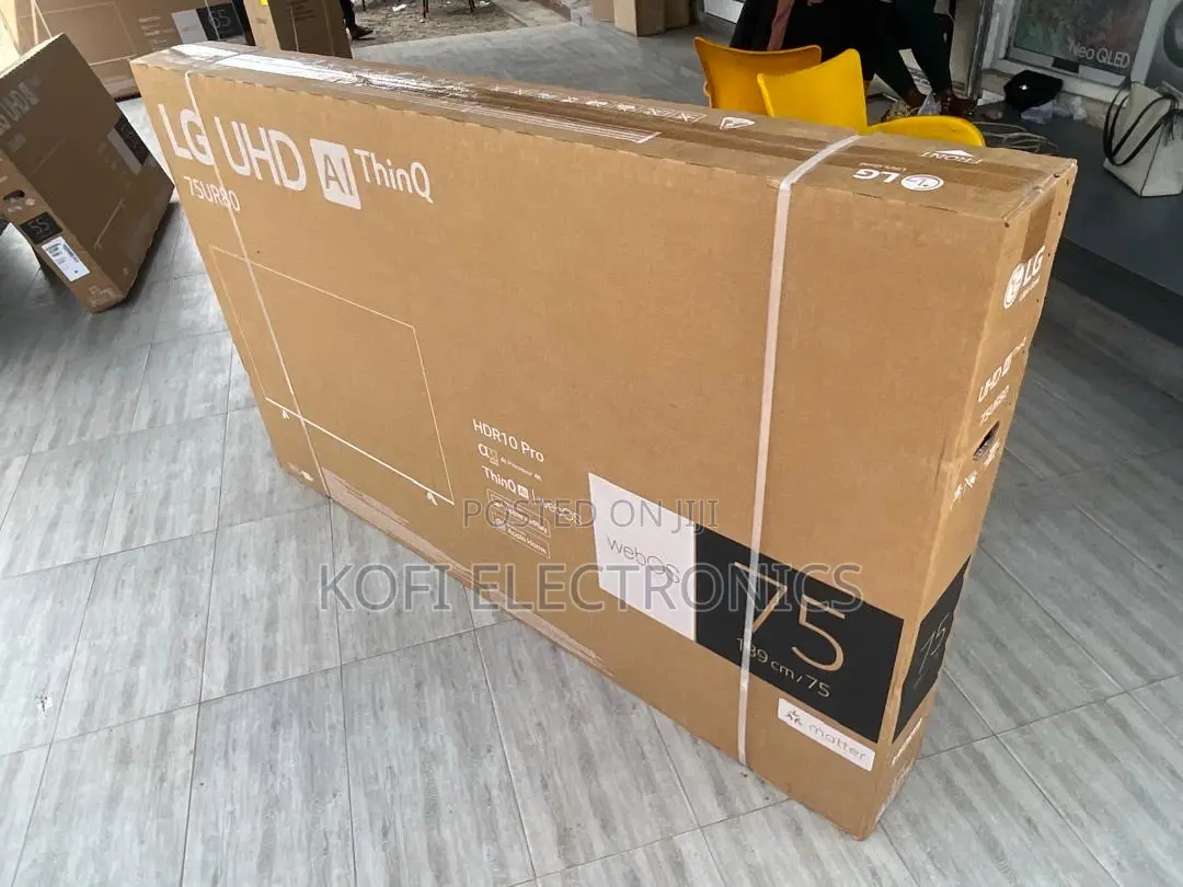 Lg 75ur80 75” Uhd Ai Tv Ultra-Large Smart Entertainment