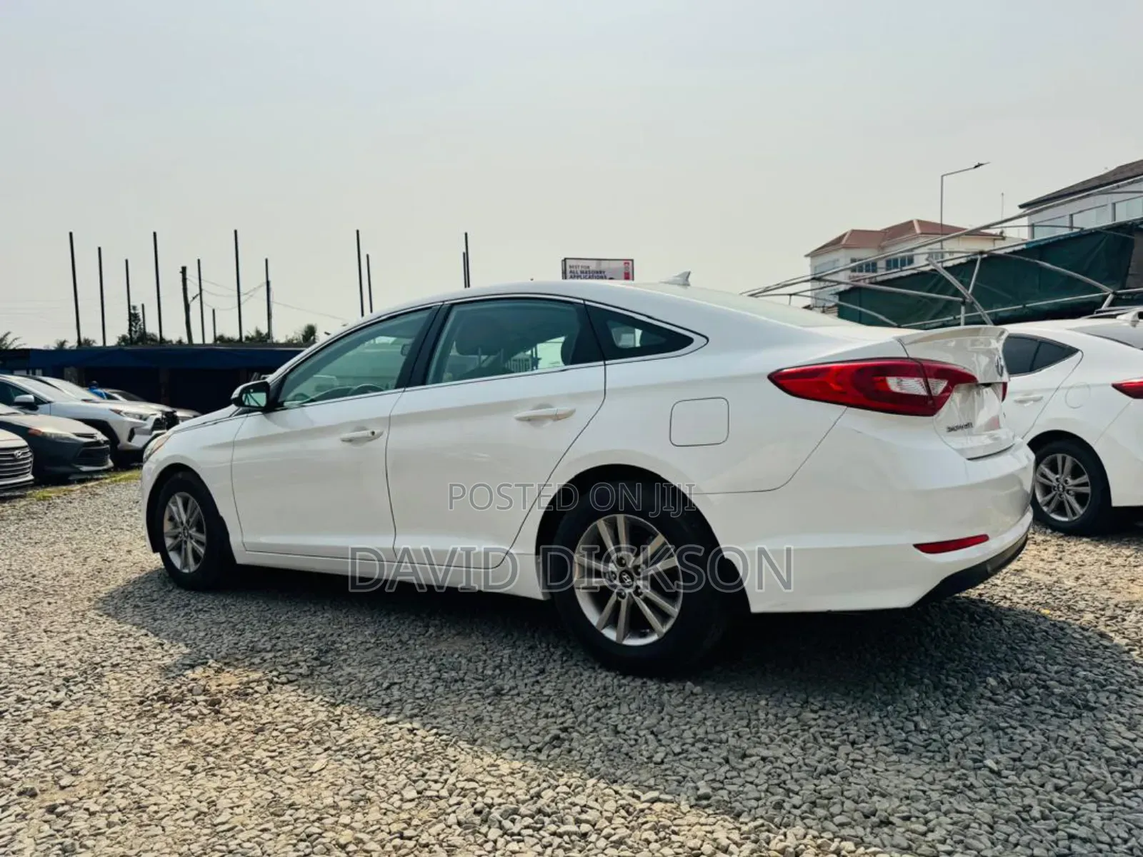 Hyundai Sonata ECO Sedan FWD (1.6L 4cyl 7A) 2016 White