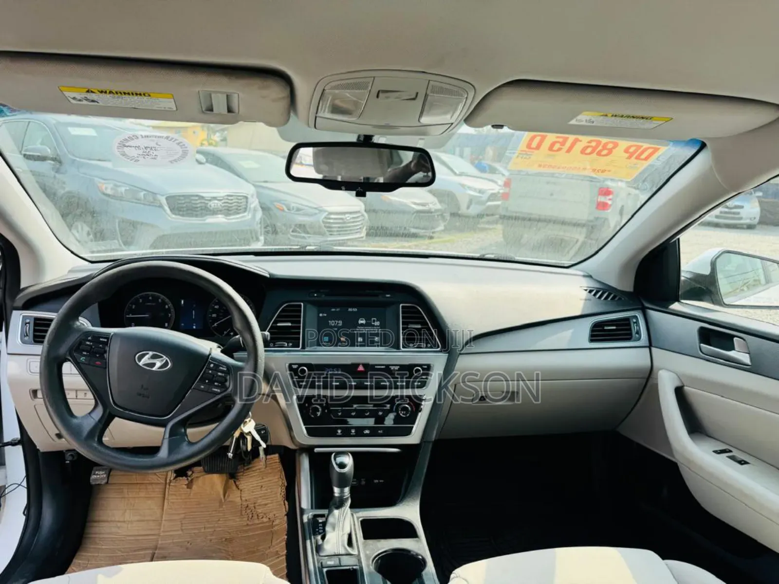 Hyundai Sonata ECO Sedan FWD (1.6L 4cyl 7A) 2016 White