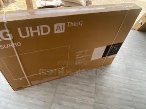 Lg 75” Uhd Ai Smart Tv Bold, Brilliant Powerful