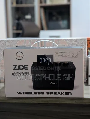 Fuse Zide Vintage Alarm Clock Radio - Radio Speaker With Bluetooth