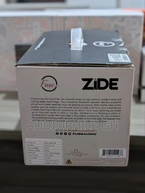 Fuse Zide Vintage Alarm Clock Radio - Radio Speaker With Bluetooth