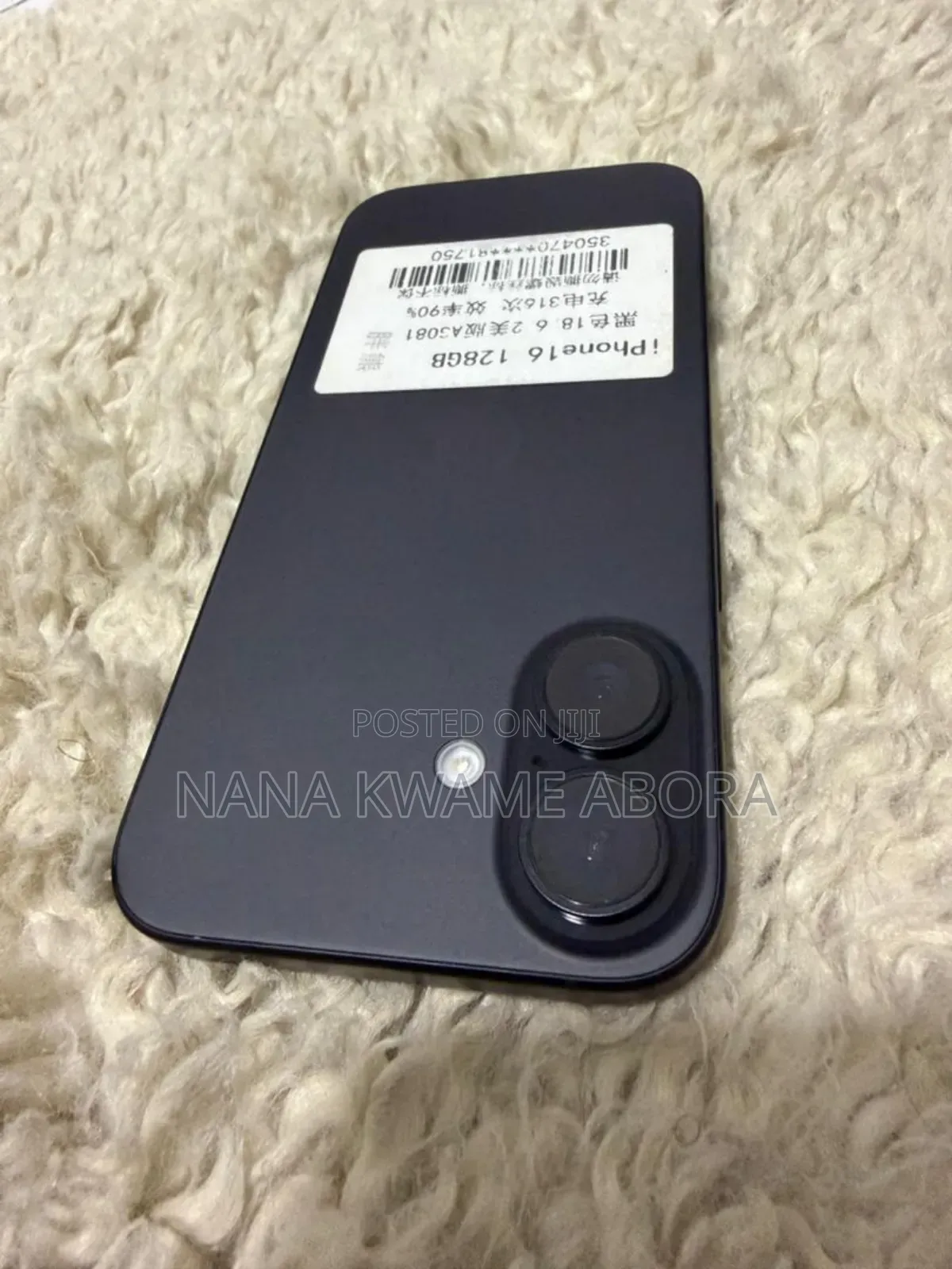 Apple iPhone 16 128 GB Black