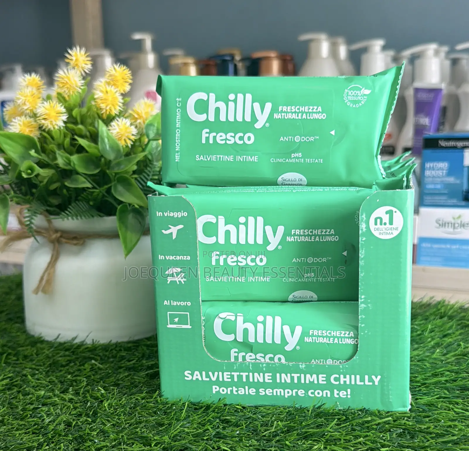 Chilly Feminine Wipes