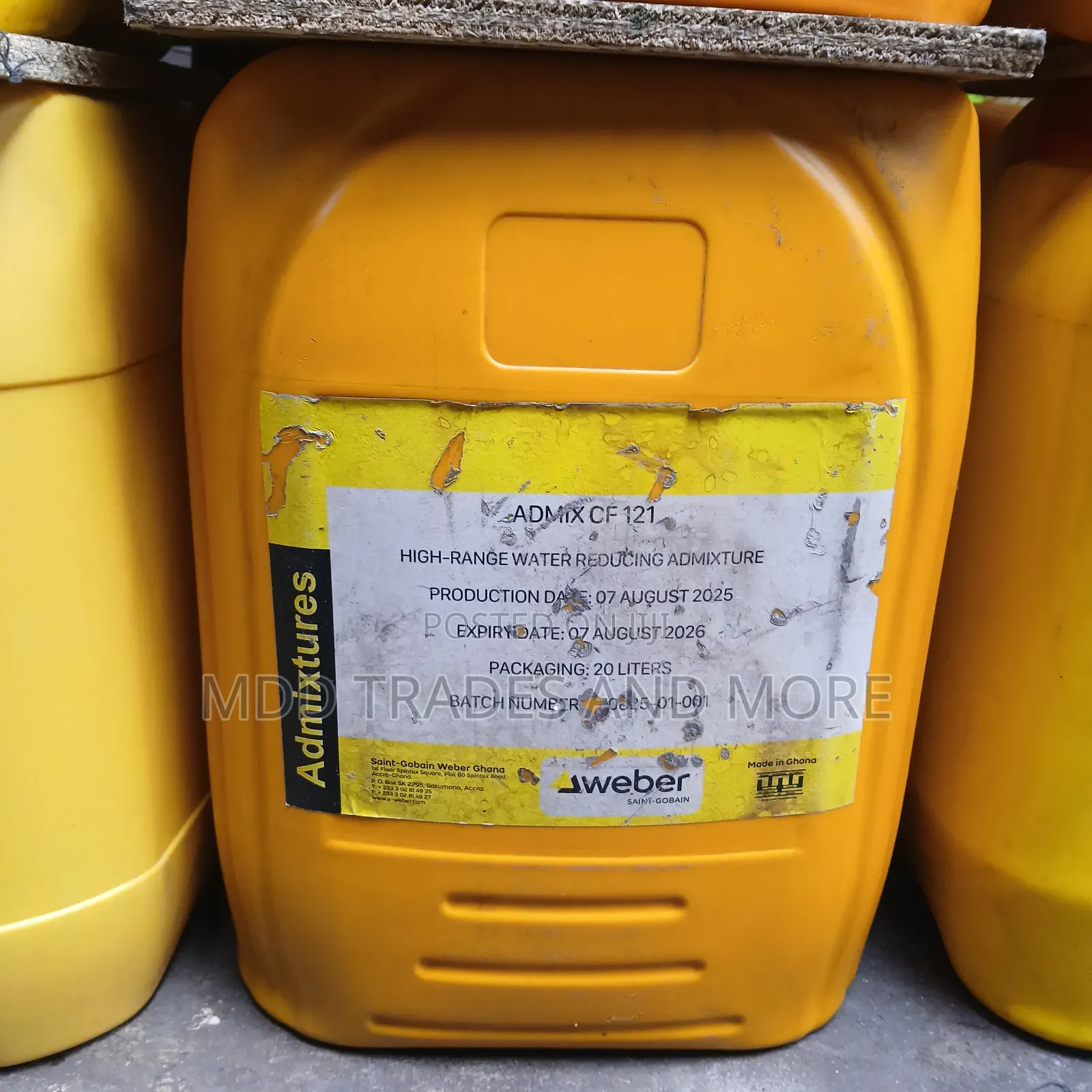 Concrete Hardener + Waterproof (Weber) 20lt