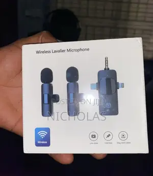 4-in-1 Wireless Lavalier Microphone for iPhone Android