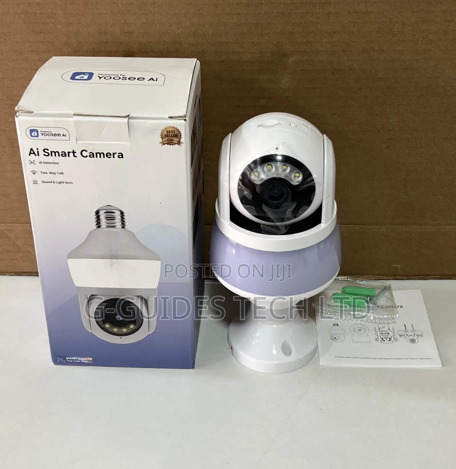 Yoosee Ai Smart Bulb Camera, Ai Smart Light Bulb Camera