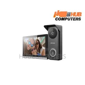 Hikvision (Ds-Kis313-P(B) 4-Wire Hybrid Hd Video Intercom Kit